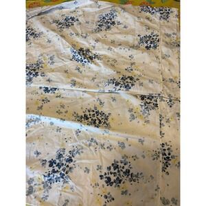 Eddie Bauer Pillowcase Set Standard White Blue Yellow Floral